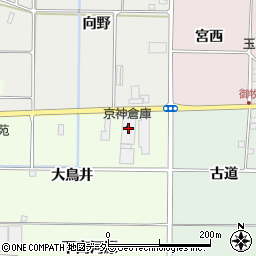 京神倉庫周辺の地図