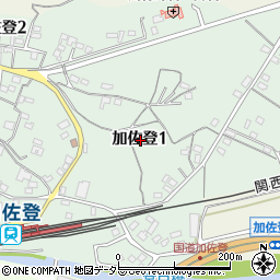 〒513-0004 三重県鈴鹿市加佐登の地図