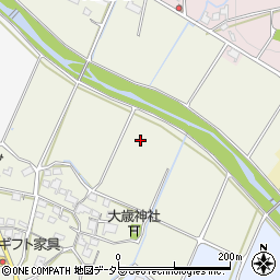 兵庫県加西市戸田井町周辺の地図