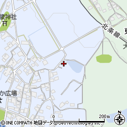 兵庫県加西市西長町872周辺の地図
