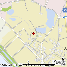 兵庫県加西市牛居町周辺の地図