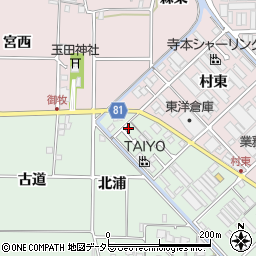 京都府久世郡久御山町野村村東244-8周辺の地図