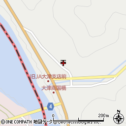 大津郵便局周辺の地図