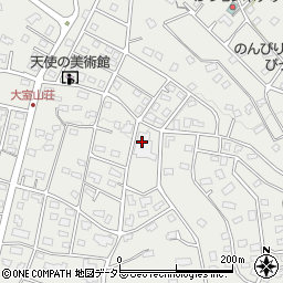 中央区立　伊豆高原荘周辺の地図