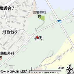 愛知県常滑市千代周辺の地図