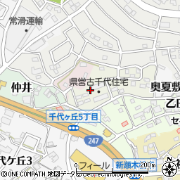 愛知県常滑市南古千代3周辺の地図