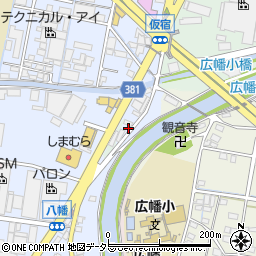 静岡県藤枝市八幡662周辺の地図