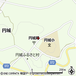 岡山県加賀郡吉備中央町円城761-1周辺の地図
