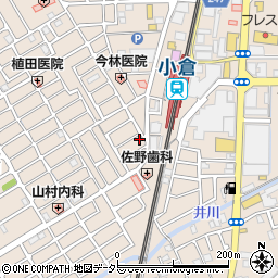 居酒屋大将小倉店周辺の地図