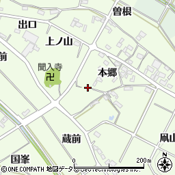 愛知県額田郡幸田町久保田本郷14周辺の地図