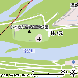 京都府八幡市八幡（林ノ元）周辺の地図