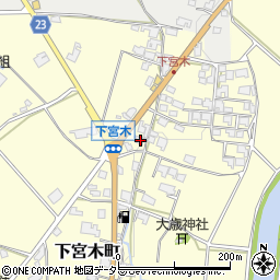 兵庫県加西市下宮木町440周辺の地図