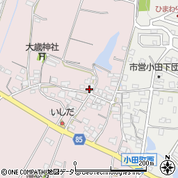 兵庫県小野市福住町450周辺の地図