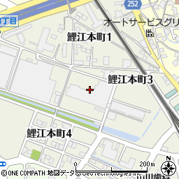 愛知県常滑市鯉江本町周辺の地図