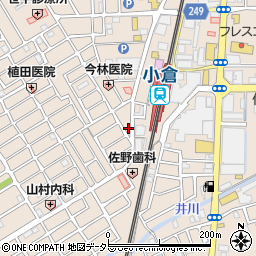 京都府宇治市小倉町西浦88-96周辺の地図