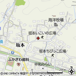 坂本コミュニティー防災センター周辺の地図