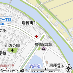尾関電機半田店周辺の地図