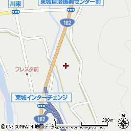 広島県庄原市東城町川東1093周辺の地図