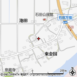 愛知県新城市石田池田167周辺の地図