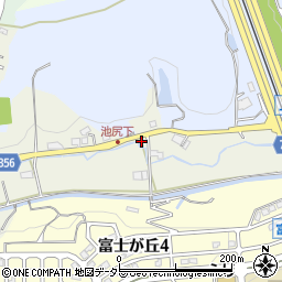 兵庫県三田市池尻33周辺の地図
