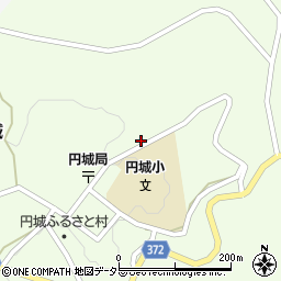 岡山県加賀郡吉備中央町円城853周辺の地図