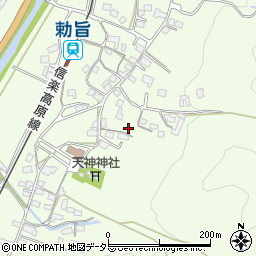 滋賀県甲賀市信楽町勅旨405周辺の地図