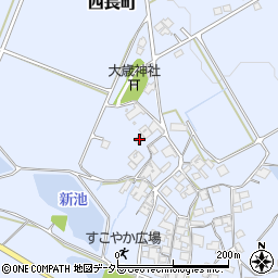 兵庫県加西市西長町815周辺の地図