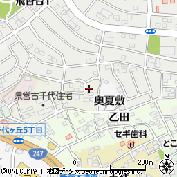 愛知県常滑市南古千代11周辺の地図