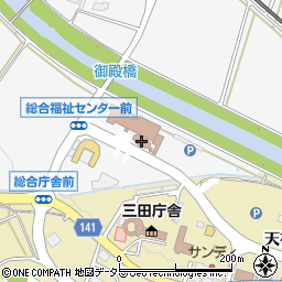 兵庫県三田市川除671周辺の地図