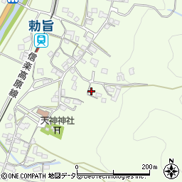 滋賀県甲賀市信楽町勅旨406周辺の地図