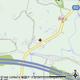 兵庫県三木市吉川町吉安632周辺の地図