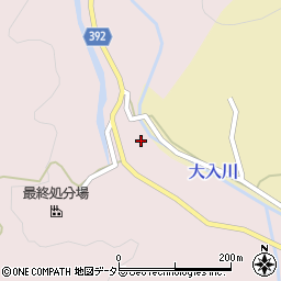愛知県新城市日吉南貝津周辺の地図