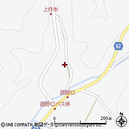 広島県三次市作木町上作木354周辺の地図