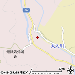 愛知県新城市日吉（南貝津）周辺の地図