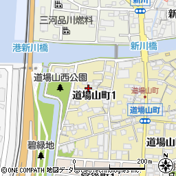 愛知県碧南市道場山町1丁目46周辺の地図