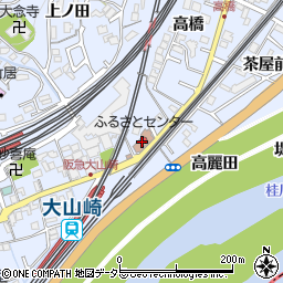 歴史資料館周辺の地図