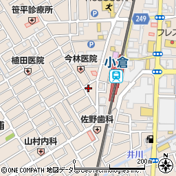 京都府宇治市小倉町西浦88-62周辺の地図