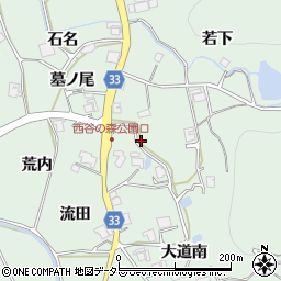 兵庫県宝塚市境野大道北周辺の地図