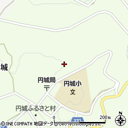 岡山県加賀郡吉備中央町円城855周辺の地図