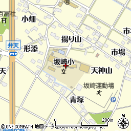 幸田町役場　坂崎第２児童クラブ周辺の地図