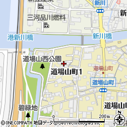 愛知県碧南市道場山町1丁目30周辺の地図