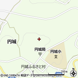 岡山県加賀郡吉備中央町円城750周辺の地図