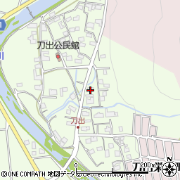 兵庫県姫路市刀出319-2周辺の地図