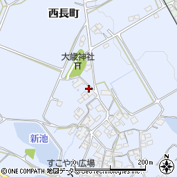 兵庫県加西市西長町812周辺の地図