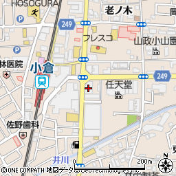 株式会社京都ライフ小倉店周辺の地図