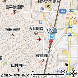 京都府宇治市小倉町西浦88-23周辺の地図