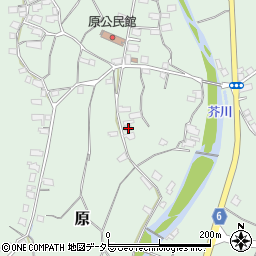 大阪府高槻市原726周辺の地図