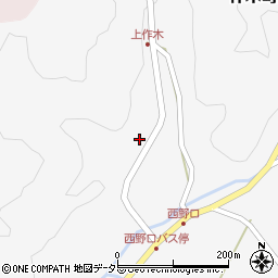 広島県三次市作木町上作木298周辺の地図