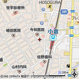 京都府宇治市小倉町西浦88-25周辺の地図