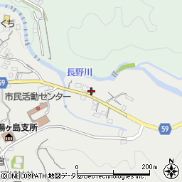 静岡県伊豆市湯ケ島45-6周辺の地図